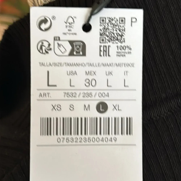 STRADIVARIUS | Navy/Ecru | STRIPED KNIT DRESS WITH ZIP - Picture 12 of 13